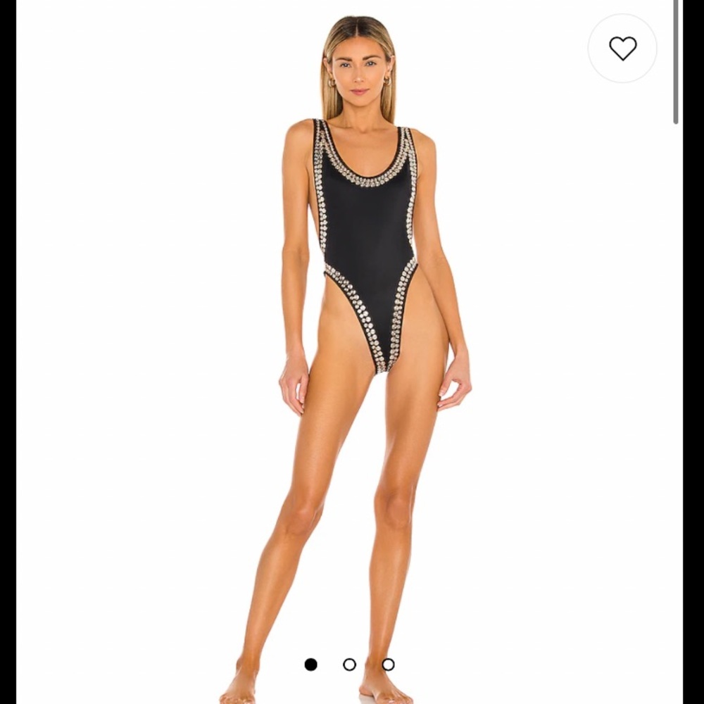 NEW Norma Kamali Stud Marissa Swimsuit
